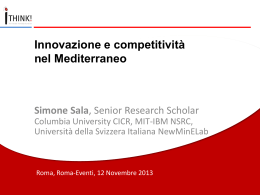 innovazioni e competitività