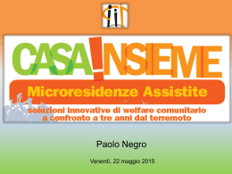 Presentazione di PowerPoint - A.S.P. Comuni Modenesi Area Nord
