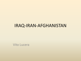 IRAQ-IRAN-AFGHANISTAN
