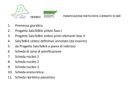 da SaluTeBrè a piano di indirizzo