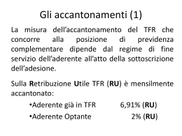Sistema di calcolo della rivalutazione delle