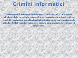 Crimini informatici