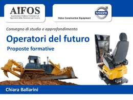 Chiara Ballarini - la proposta formativa AiFOS