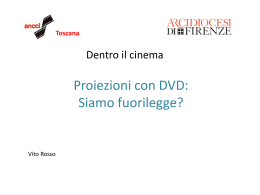 Uso legale dei DVD theatrical