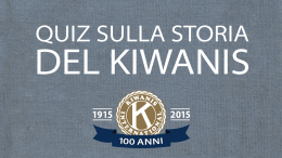 Slide 1 - Kiwanis International