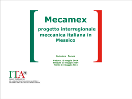 Progetto Mecamex - Parano - Regione Emilia