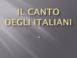 Il canto degli italiani