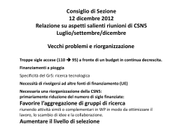 CdS - INFN - Sezione di Padova