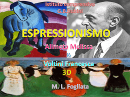 Espressionismo di Almeta Melissa & Voltini Francesca 3D