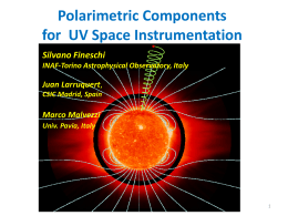polarimetric components for UV space