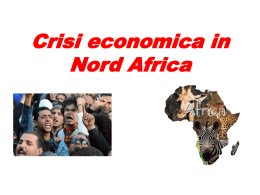 Crisi economica in Nord Africa - geostoria-IV-I
