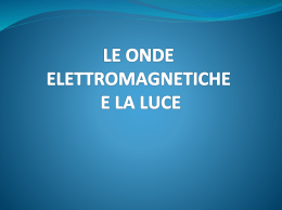 FISICA - Le onde elettromagnetiche e la luce - 4Bclasse2-0