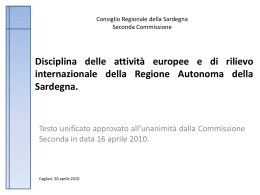 legge europea conferenza stampa aprile 2010