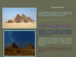 Le piramidi d* Egitto