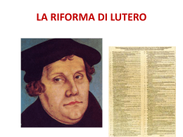 classi terze protestanti