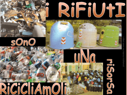 I rifiuti sono una risorsa (ppt)