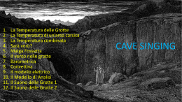 Il canto delle grotte