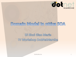 SOA - dotnetmarche