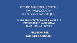 San Giovanni Rotondo (FG) - Istituto Magistrale "M. Immacolata"