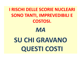 I rischi delle scorie nucleari