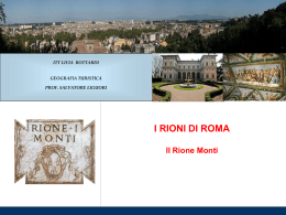 4 - Rioni di Roma - Monti - prof. Liguori