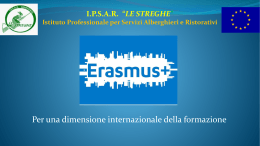 ERASMUS + - IPSAR "le streghe"