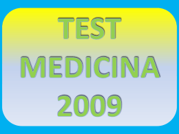 test medicina 2009 78.