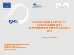 Tenaglia_Presentazione PSdZ