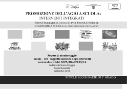 Monitoraggio - Istituto Comprensivo Carpi Centro
