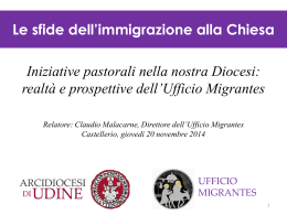 La distribuzione degli immigrati stranieri per