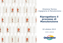 Ingegneria di Manutenzione