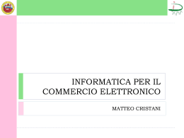 Lezione 4 (pptx, it, 590 KB, 9/21/11)