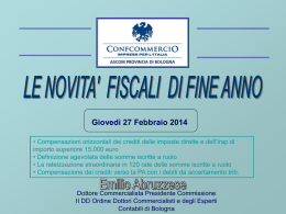 Slide disponibili qui