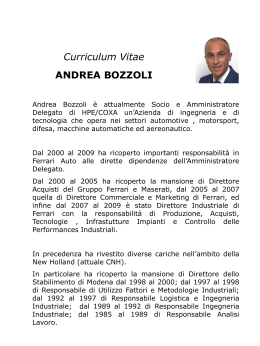 CV Andrea Bozzoli