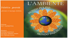 L`ambiente - ClementinaGily.it