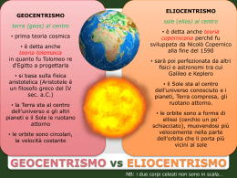 GEOCENTRISMO vs ELIOCENTRISMO