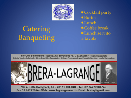 Catering & Banqueting