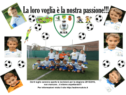 Locandina - ASD MVR Calcio