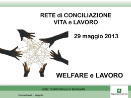 Rete di conciliazione - MERATI - Azienda Sanitaria Locale di Bergamo