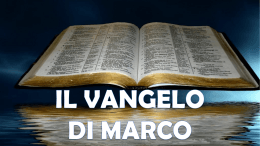 Introduzione a Marco. Parte 2