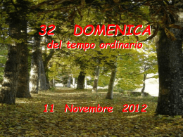 26 DOMENICA del tempo ordinario