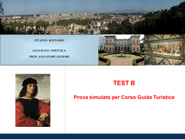 Test B - risposte - prof. Liguori