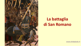La Battaglia di San Romano