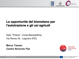 Scenario attuale e linee di azione verso la riduzione