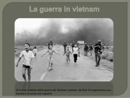 La guerra in vietnam - 3Ccorso2012-13