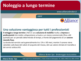 noleggio a lungo termine