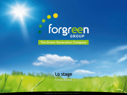 Stage - ForGreen Spa