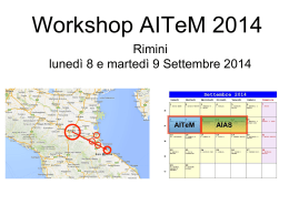 Workshop AITeM 2014