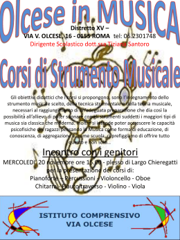 Olcese in musica