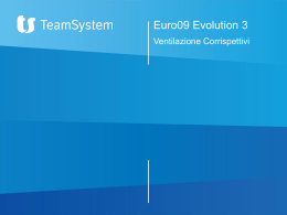 Ventilazione corrispettivi - Gestionale Euro09 Evolution